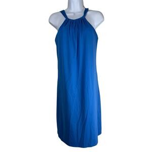 Athleta Dress Womens Medium Blue Kokomo Adjustable Strap Swim Padded Coastal